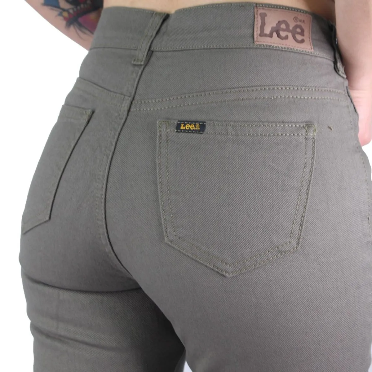LEC LEE - Pantalón Dril para Mujer Lec Lee - Verde Claro