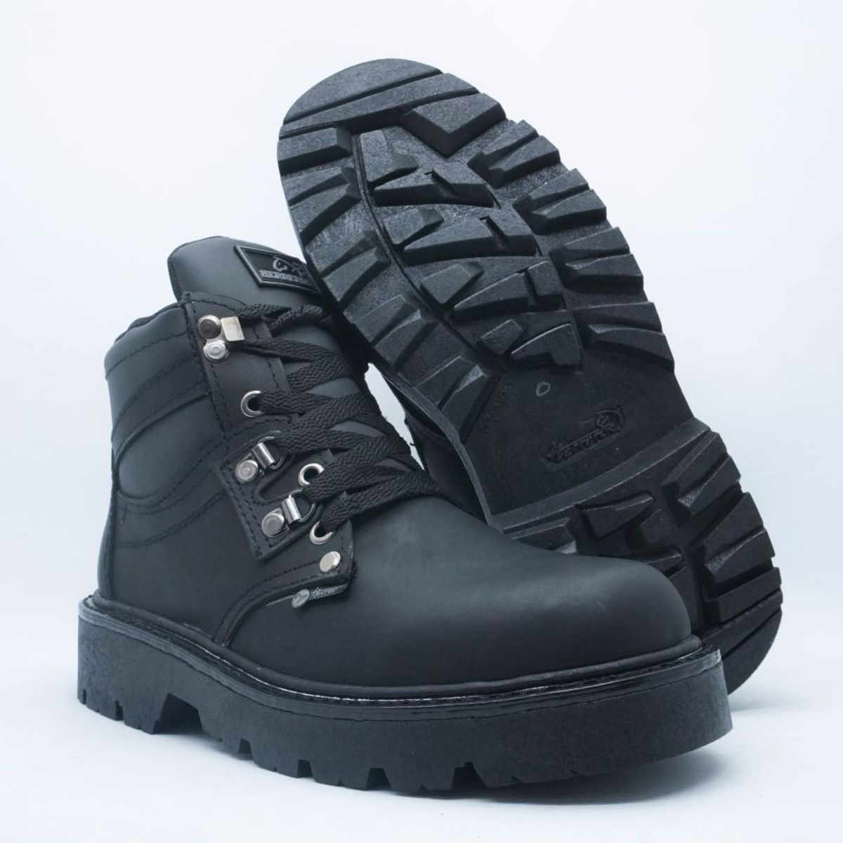 HERREROS - Bota Hombre  Dotación Sin Puntera -Herreros- Petrolera Negro