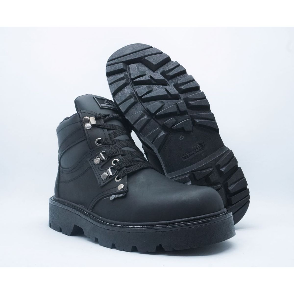 HERREROS - Bota Hombre  Dotación Sin Puntera -Herreros- Petrolera Negro