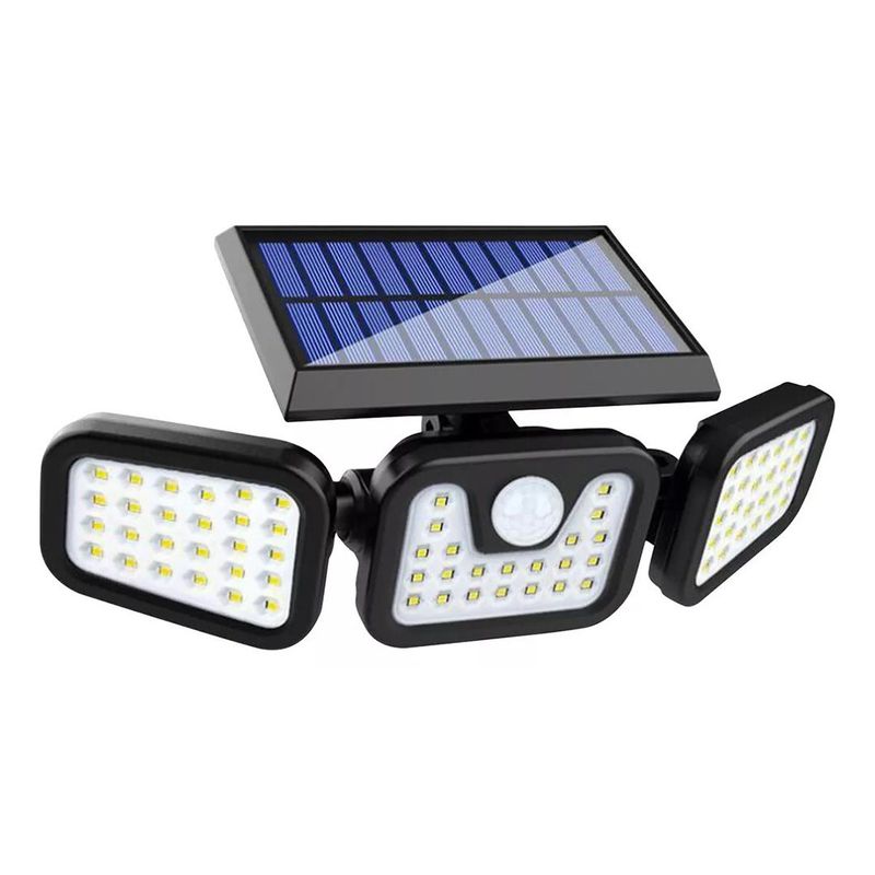 GENERICO - Luces Led Solares Para Exteriores Con Cabezal Ajustable