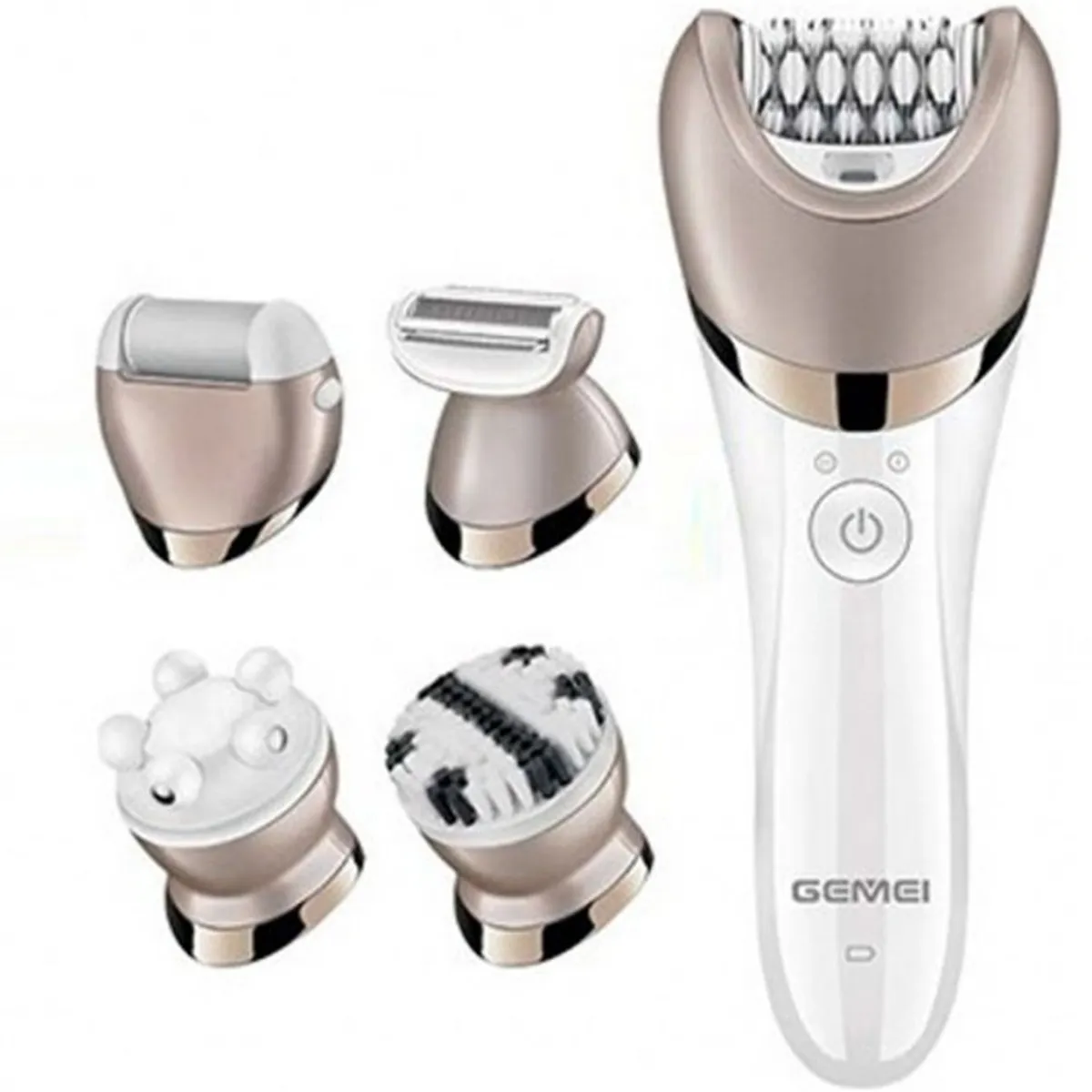 GEMEI - Depiladora Recargable Electrica Para Mujer Gemei 5 En 1_.