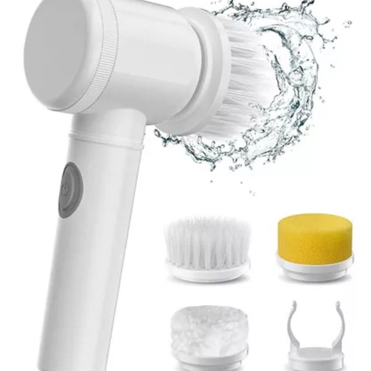 GENERICO - Cepillo Limpieza Electrico Usb Recargable Cocina Baño