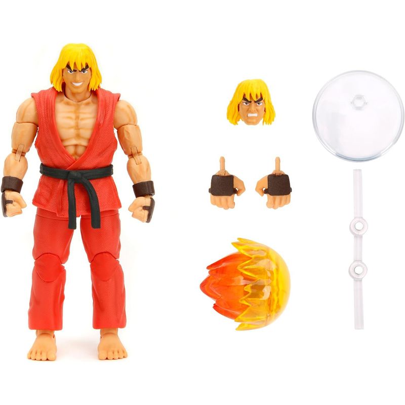JADA TOYS - Figura De Acción Ken Street Fighter 2 Jada Toys Videogames