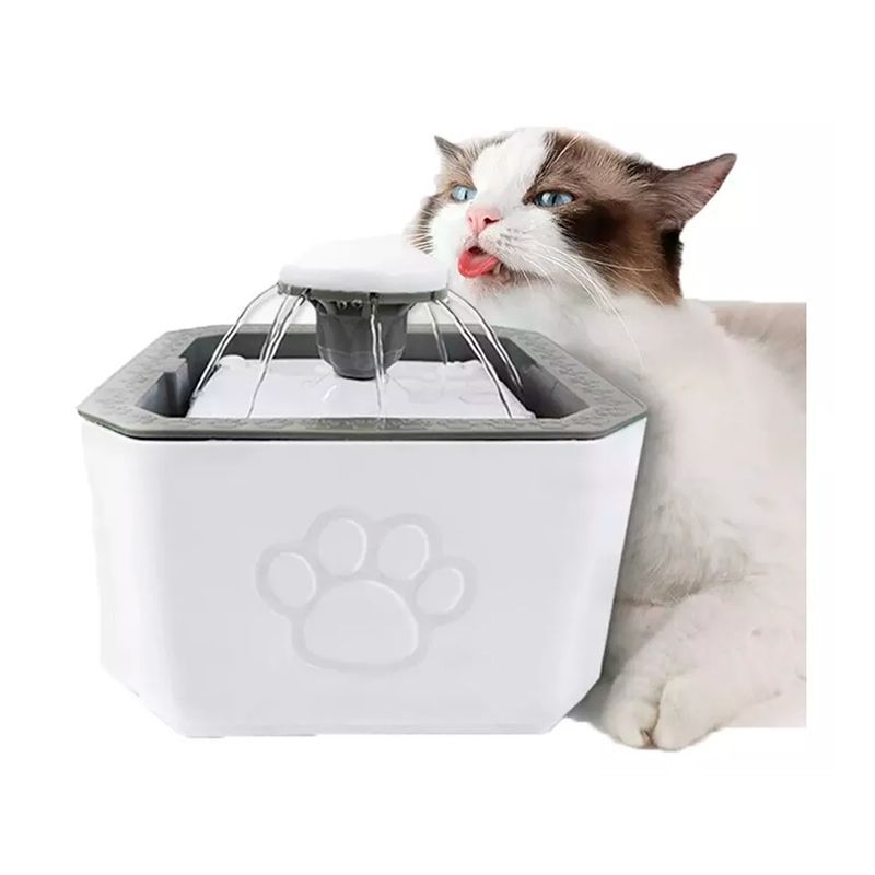 GENERICO - FUENTE DE AGUA PARA MASCOTAS GATOS  BEBEDERO OMC-005
