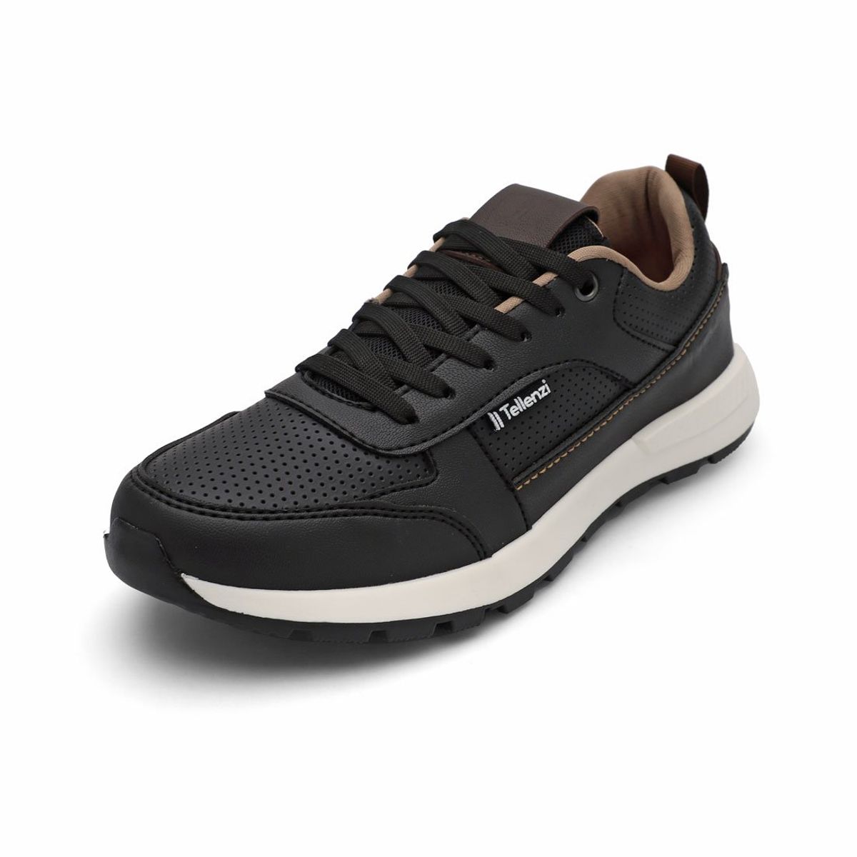 TELLENZI - Tenis Hombre Negro Tellenzi 1495