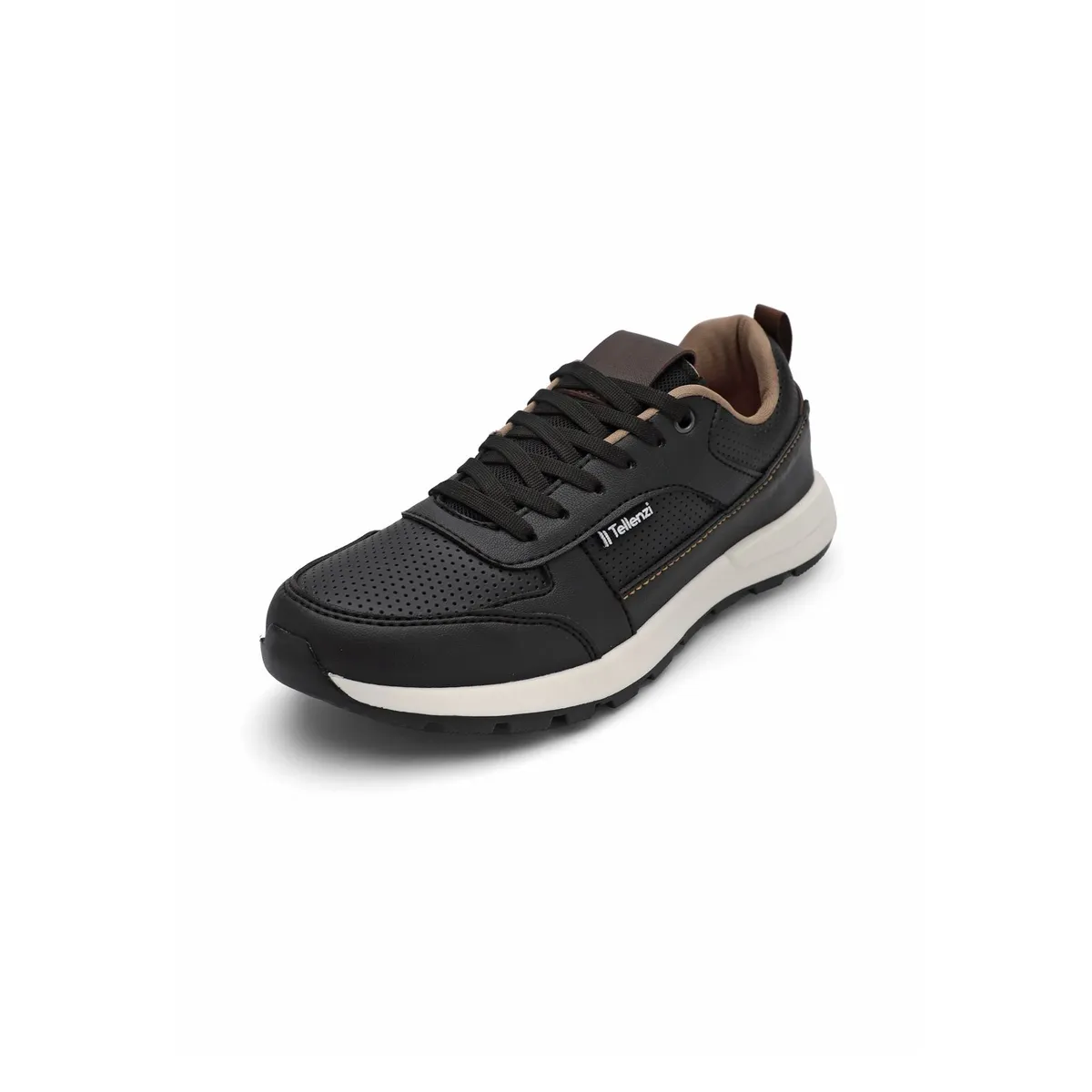 TELLENZI - Tenis Hombre Negro Tellenzi 1495