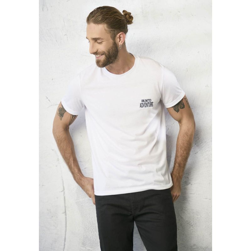 RUTTA - Camiseta Hombre Blanco Rutta 1855