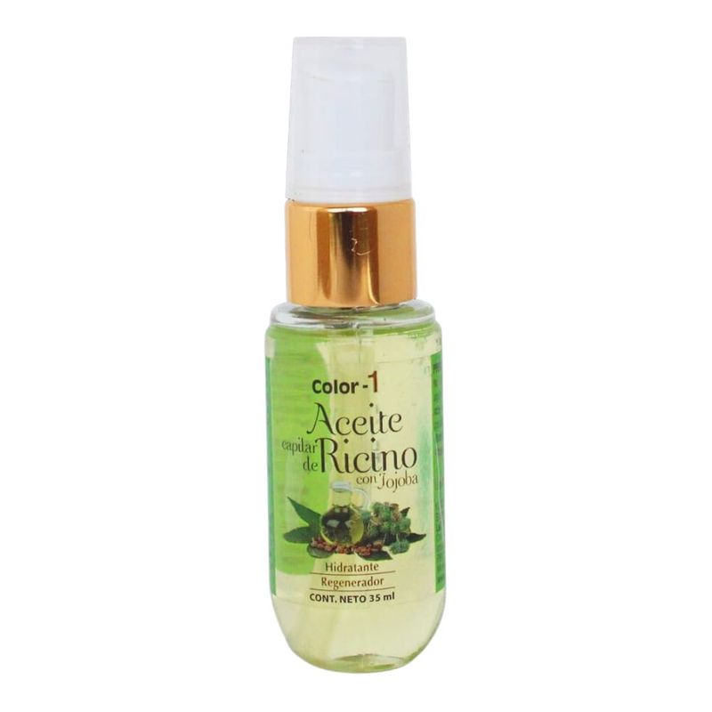 COLOR - ACEITE CAPILAR DE RICINO 35 ml COLOR 1