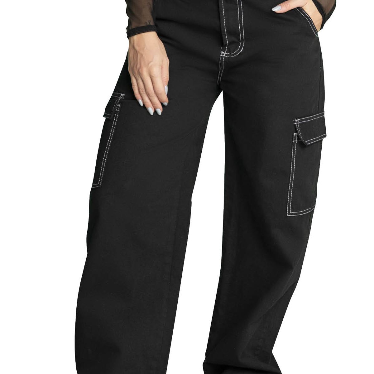 ATYPICAL - Pantalón Mujer Negro Atypical 33440