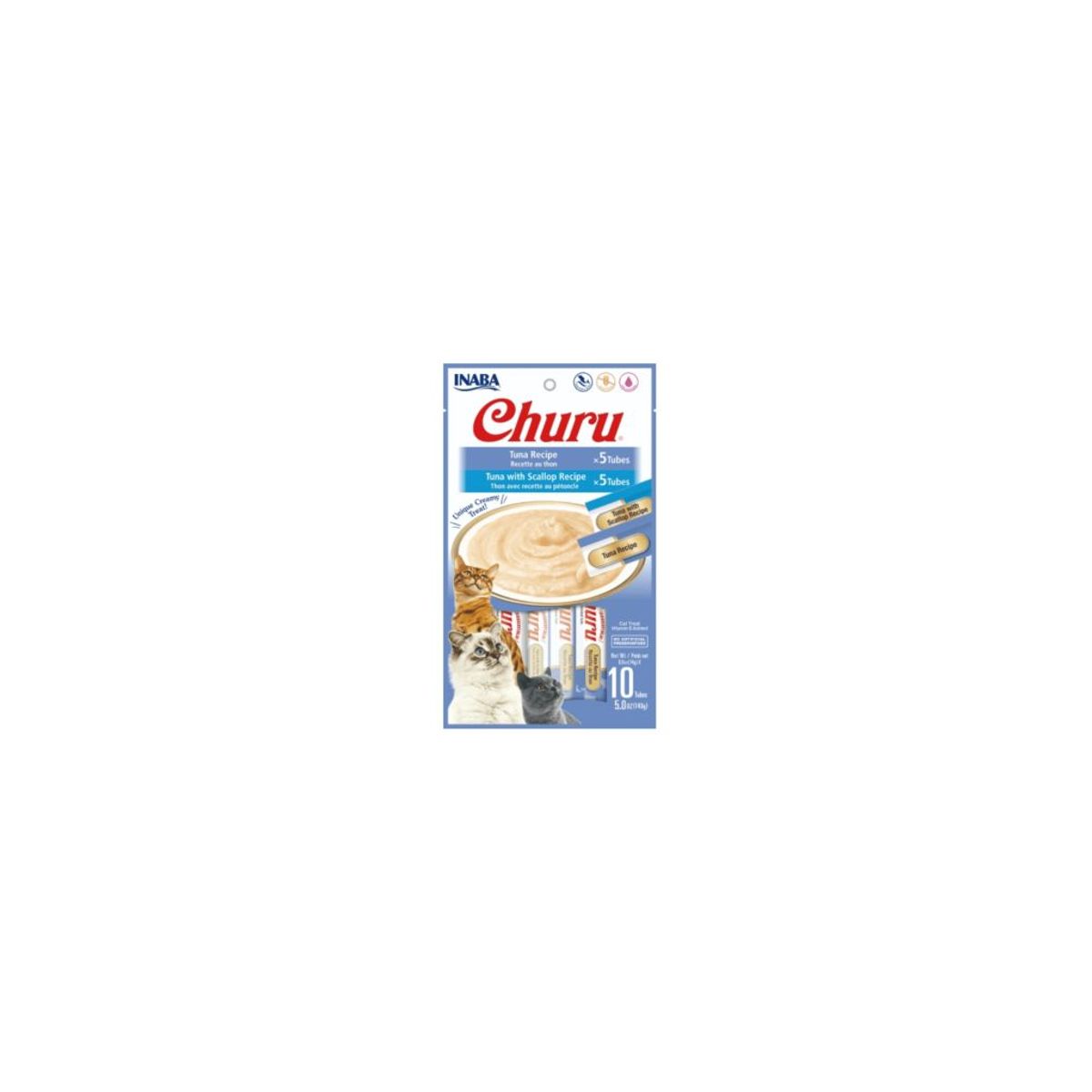GENERICO - Snack Para Gato Cremoso Churu Inaba Churu 4 Und Atún