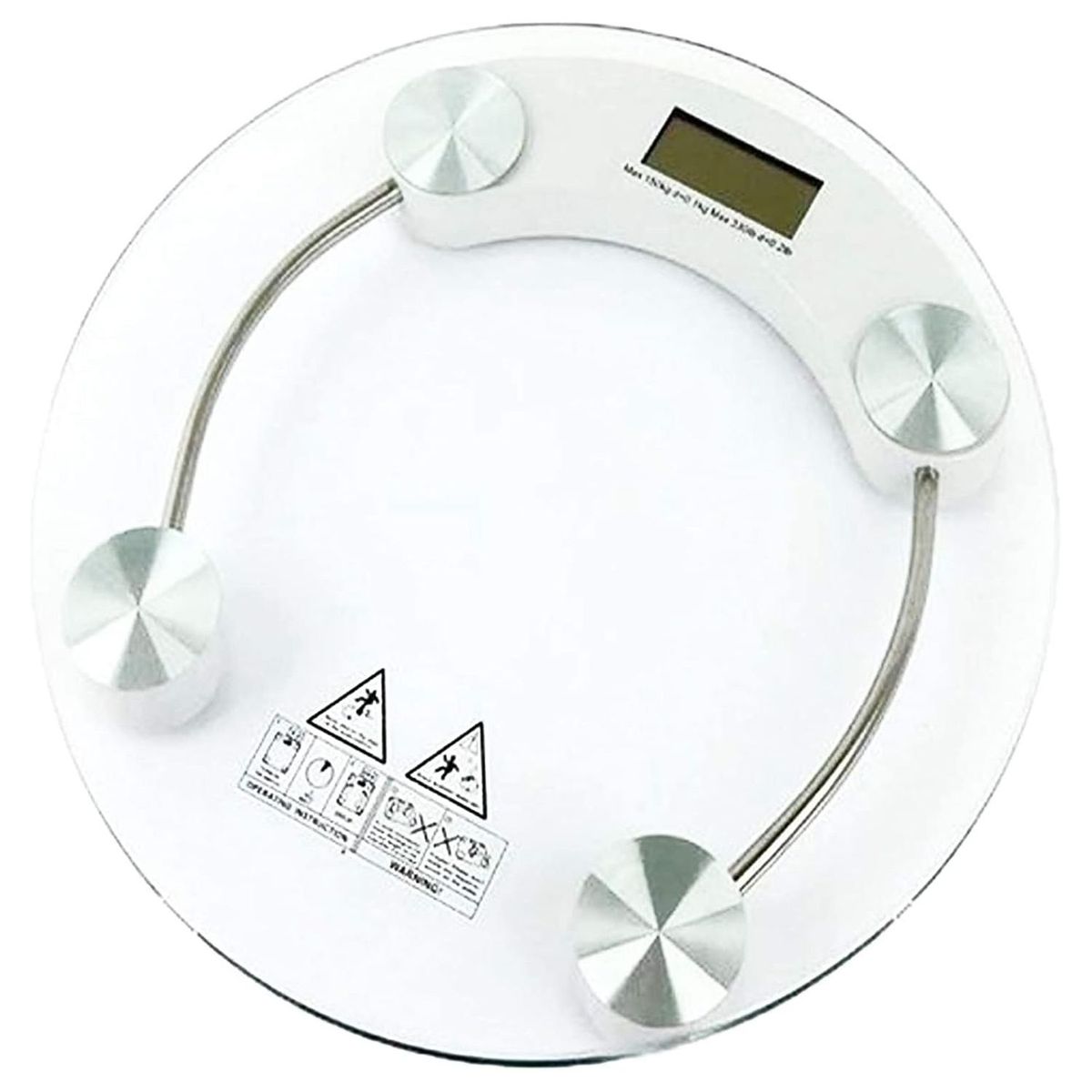 ONE PIXEL - Bascula Inteligente Pesa Bluetooth Vidrio Templado Circular