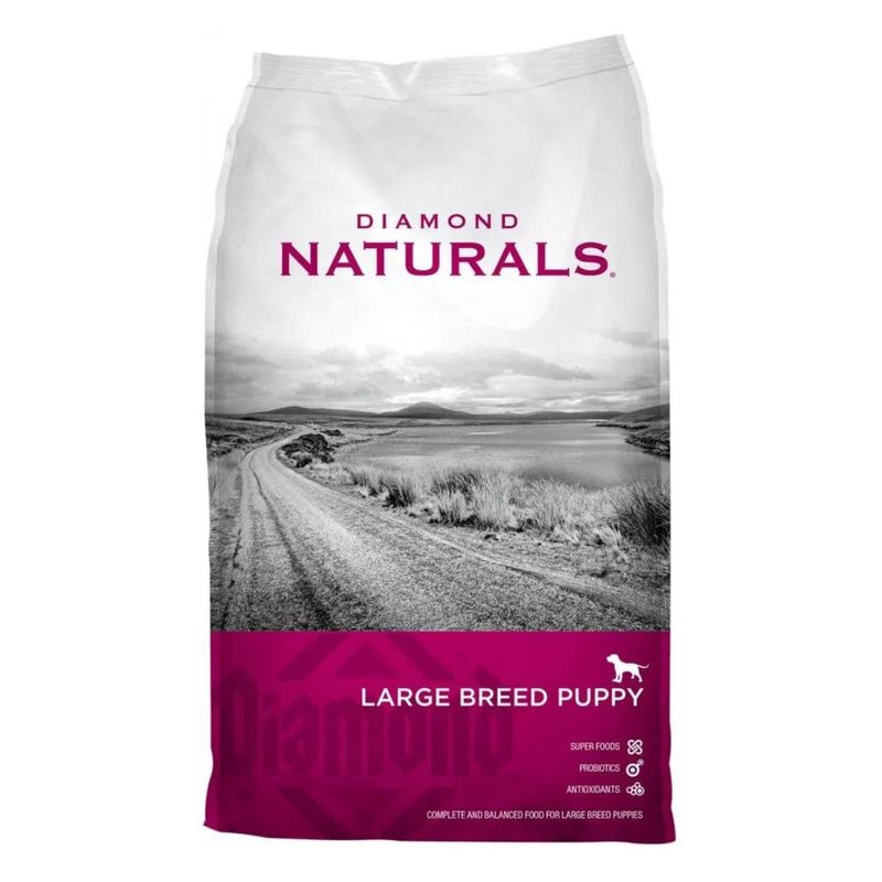 DIAMOND NATURALS - DIAMOND NATURALS LARGE BREED PUPPY  40 LB.