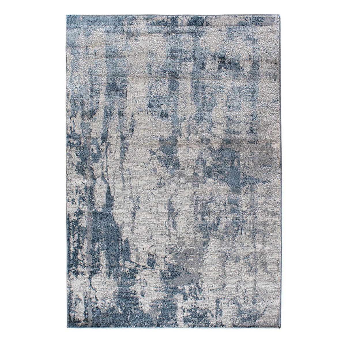 LAV - Tapete gris y azul moderno de textura suave Vinci 631-Z  200x285