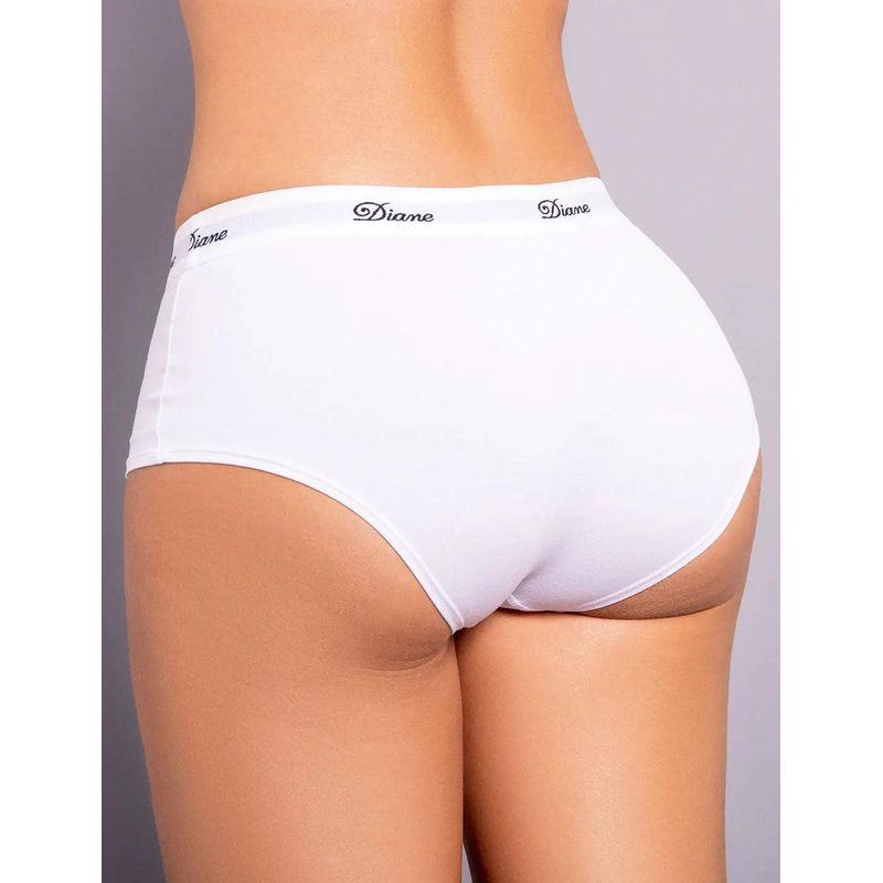 DIANE & GEORDI - Panty cachetero deportivo 020070 - Blanco