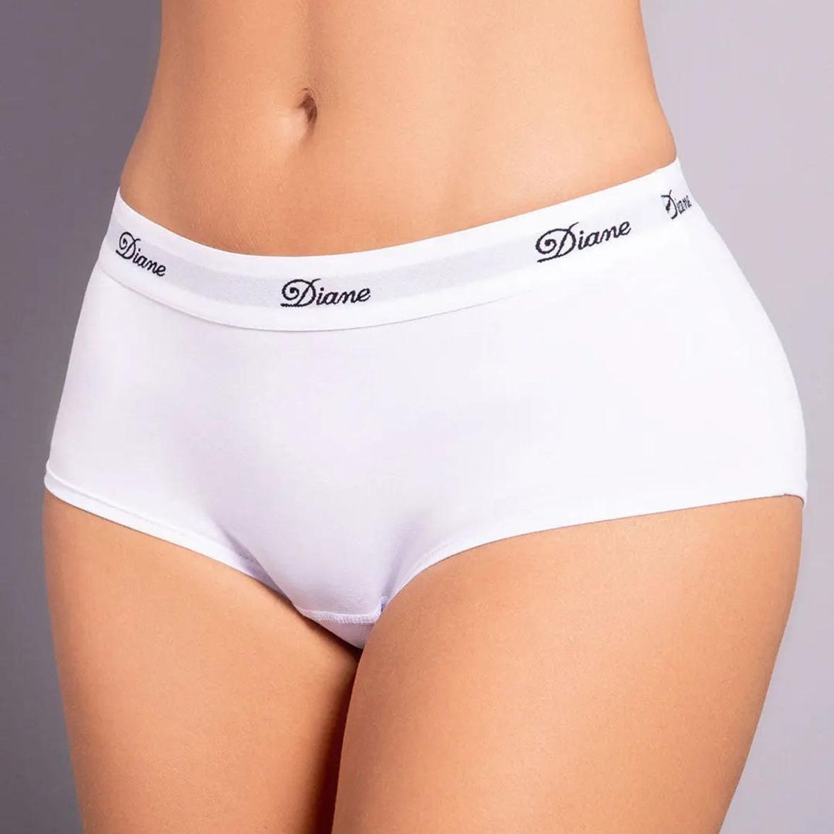 DIANE & GEORDI - Panty cachetero deportivo (020070) - Blanco