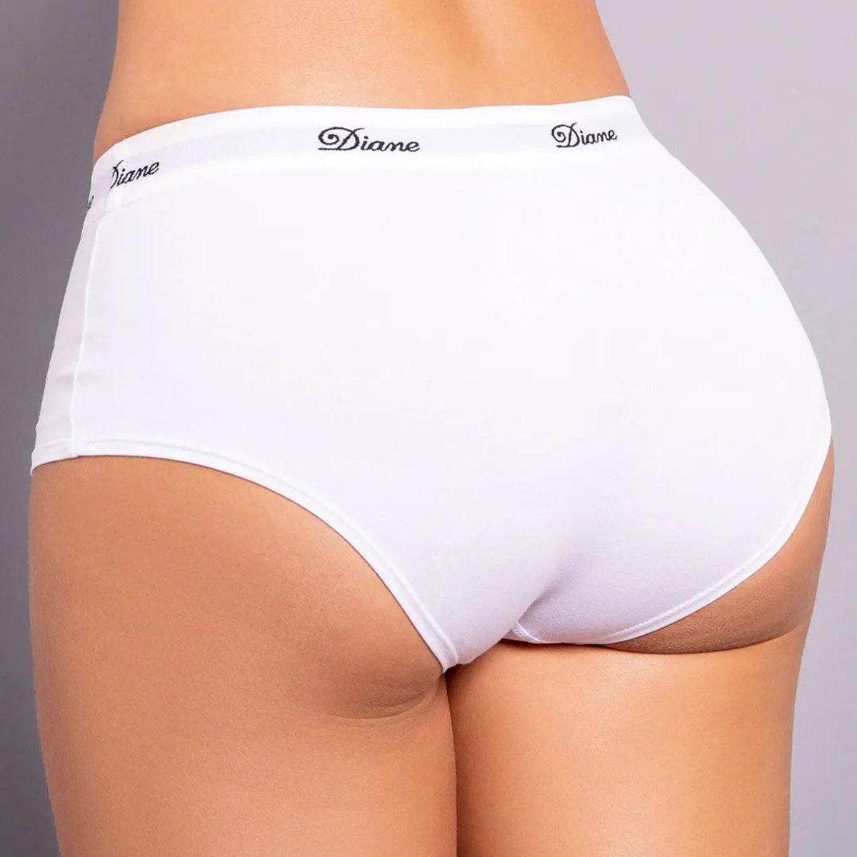 DIANE & GEORDI - Panty cachetero deportivo (020070) - Blanco