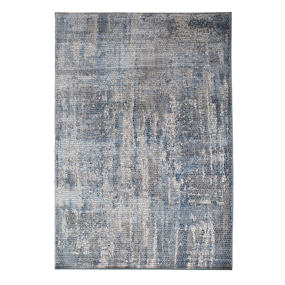 LAV - Tapete azul y gris moderno con textura suave Vinci 5561-E 160x230