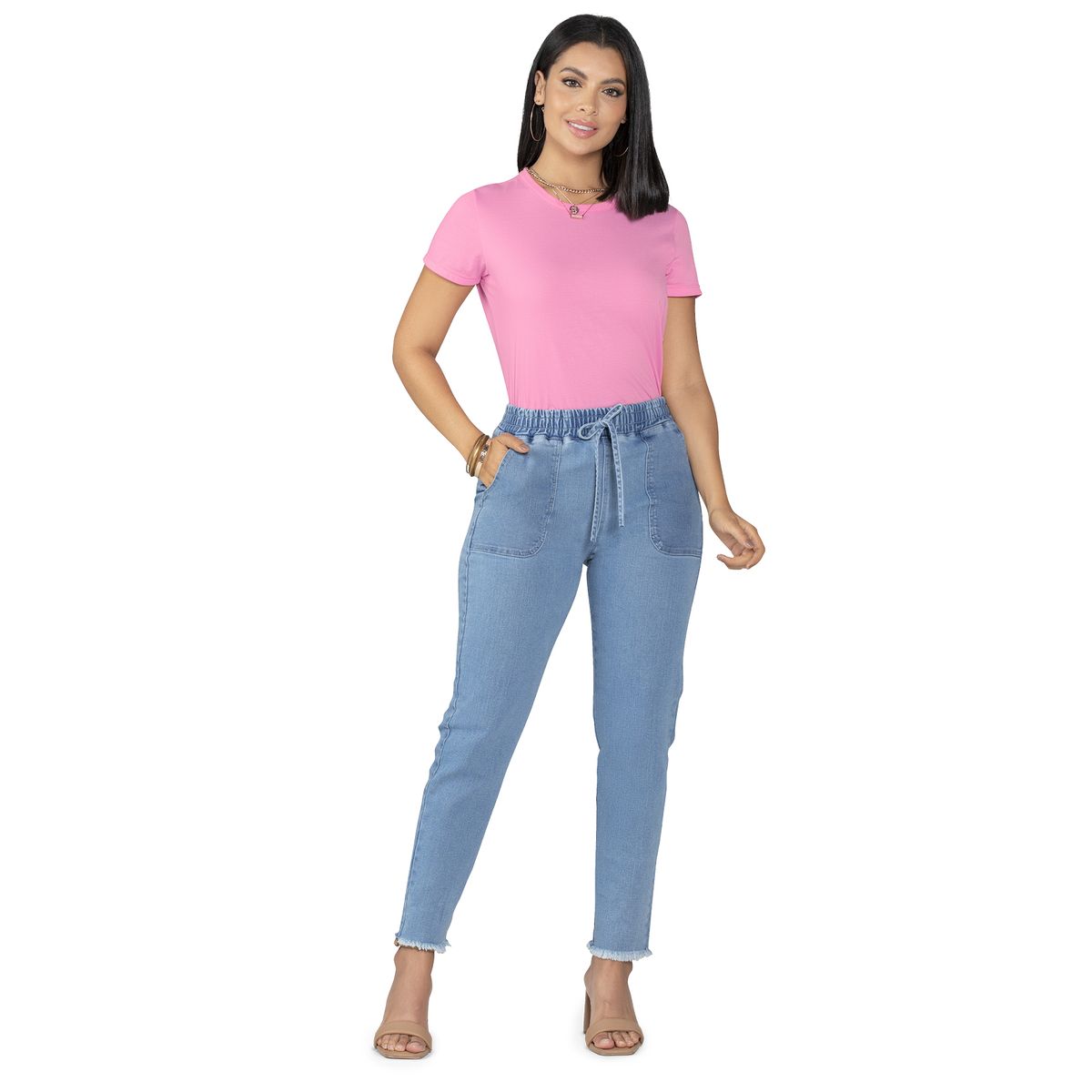 MARKETING PERSONAL - Jogger Mujer Azul Claro Mp 5339