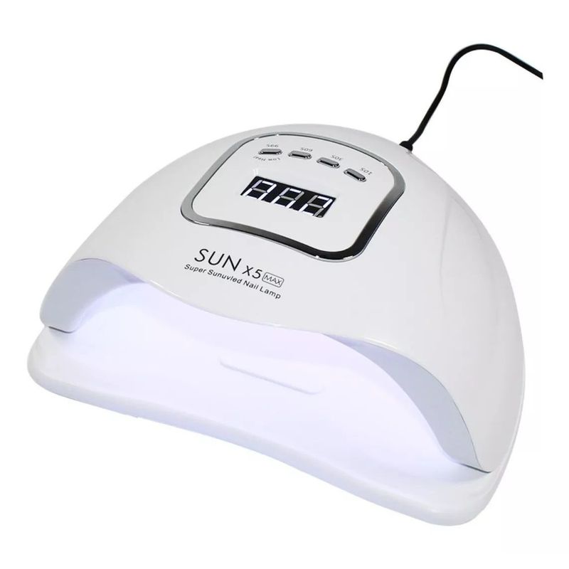 GENERICO - Secador Lámpara De Uñas Led Uv Sun 120w Modelo X5 Max