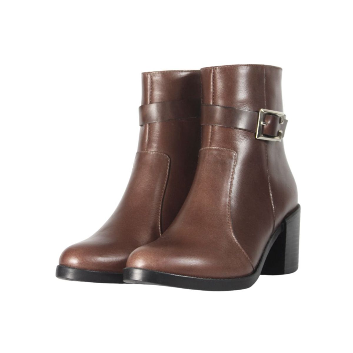 OCAI - Botines Cuero Mujer Miel Ocai Dalia 001