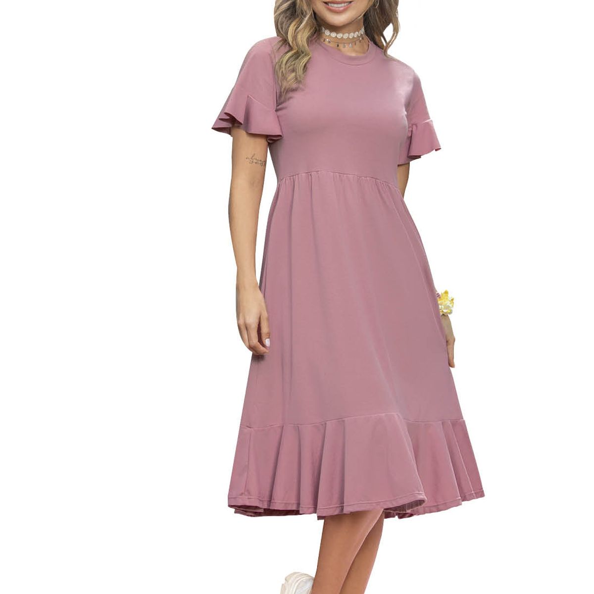 ATYPICAL - Vestido Mujer Palo De Rosa Atypical 96302