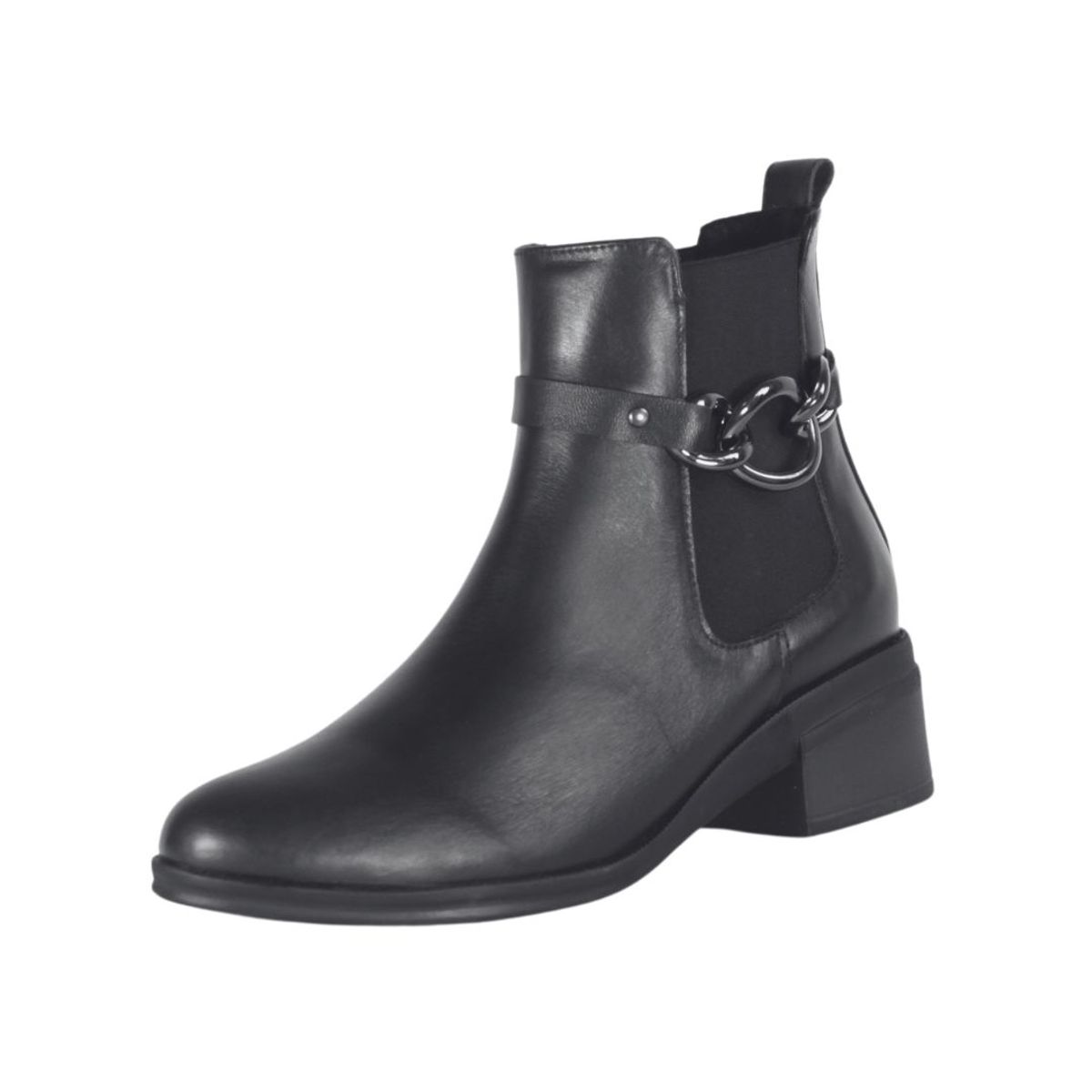 OCAI - Botines Cuero Mujer Negro Ocai Mya 001