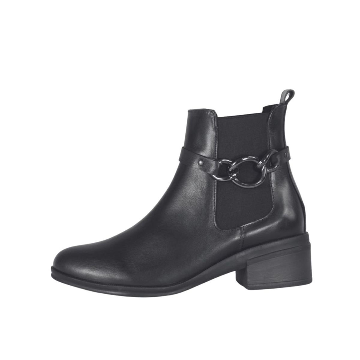 OCAI - Botines Cuero Mujer Negro Ocai Mya 001