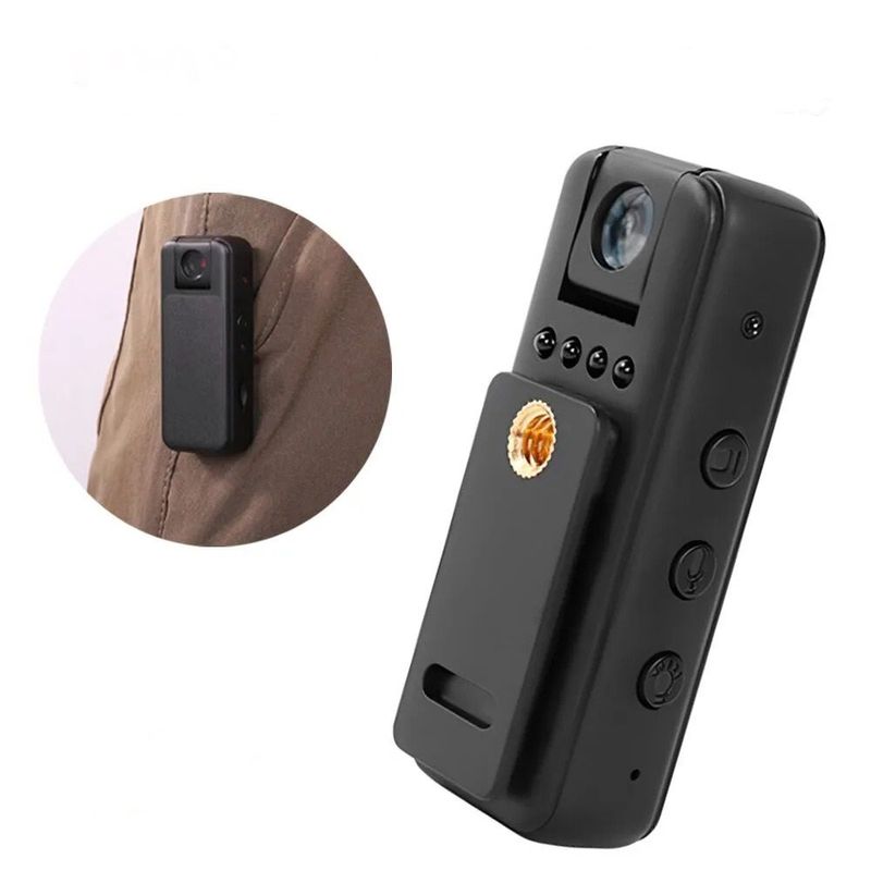 OEM - mini camara espia oculta con lente rotable graba video vision n