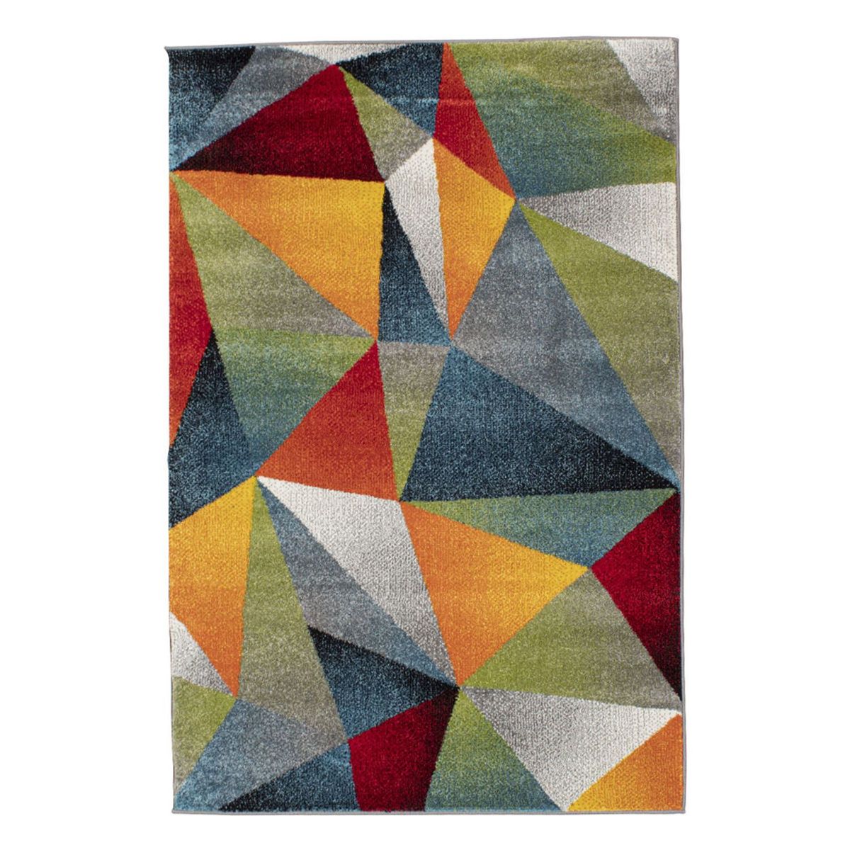 LAV - Tapete multicolor con diseño moderno Kubic A0301-110 120x170