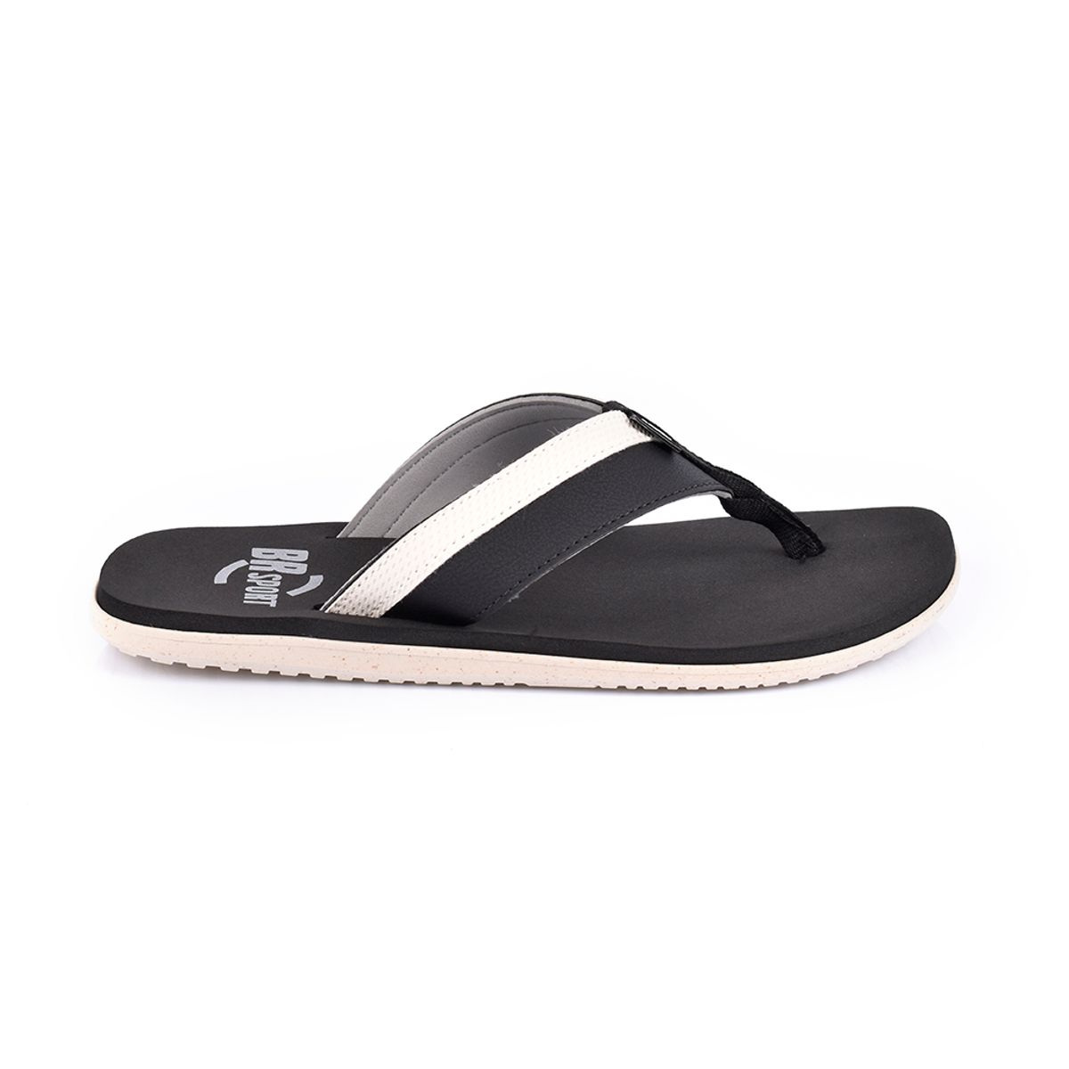 SKY WALK - Sky Walk Sandalia Plana Hombres 6631372260-812NEGRO