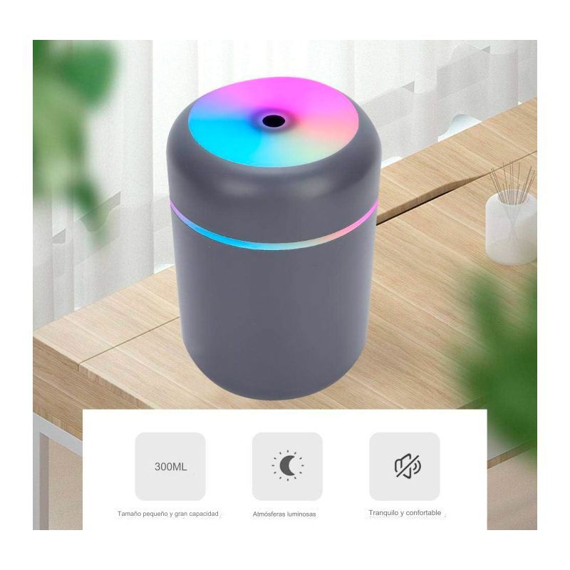 GENERICO - HUMIDIFICADOR DIFUSOR AROMA AMBIENTADOR  CILINDRO OMC-291