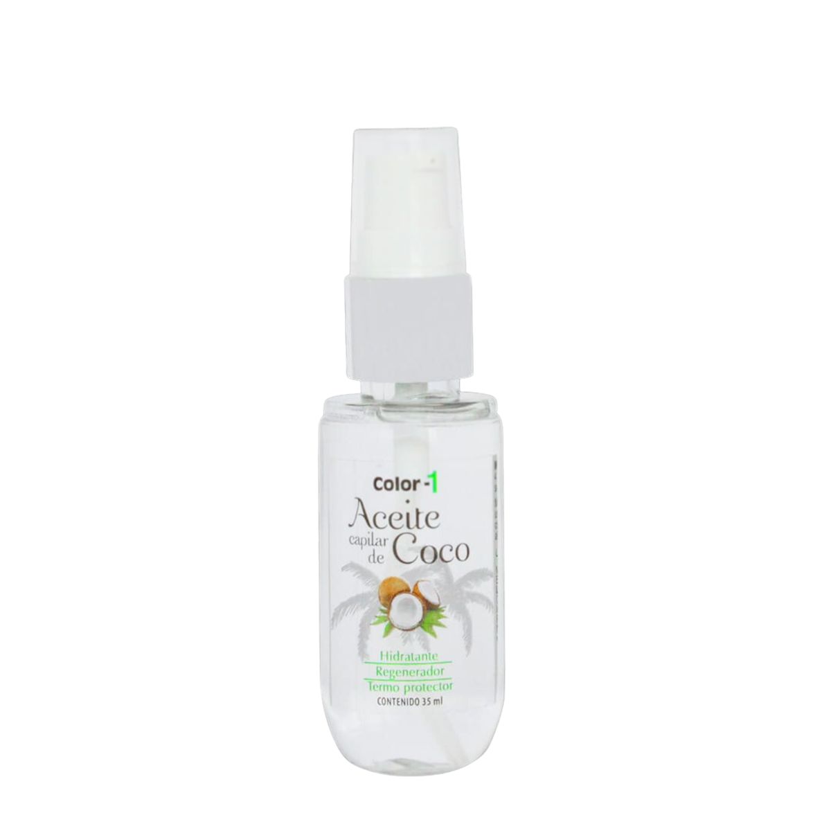 COLOR - ACEITE CAPILAR DE COCO 35 ml Color 1