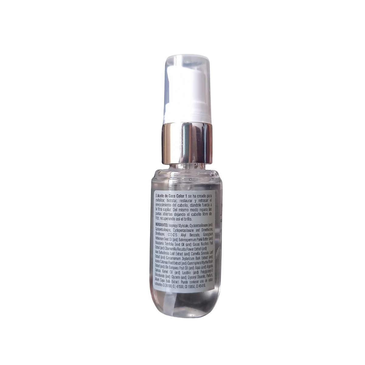 COLOR - ACEITE CAPILAR DE COCO 35 ml Color 1
