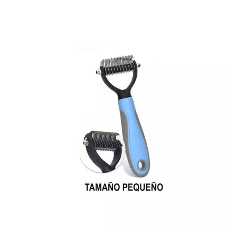 GENERICO - Cepillo deslanador para mascotas de pelo largo o medio