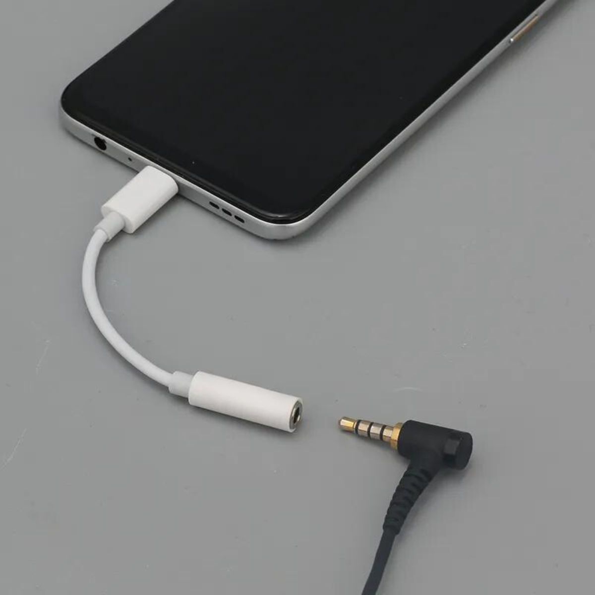 GENERICO - Adaptador Celular Audio Tipo C a 35MM Jack