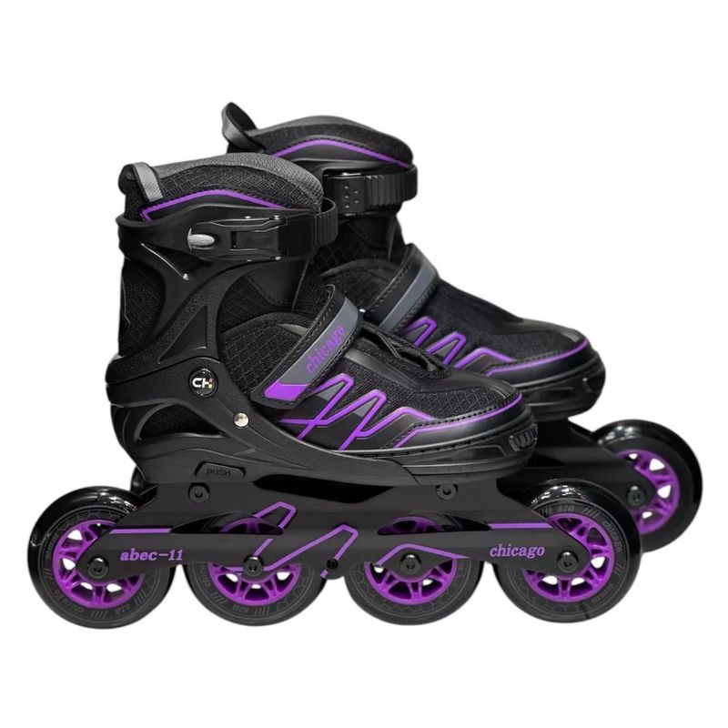 CHICAGO - Patines Semiprofesionales Morado Panel
