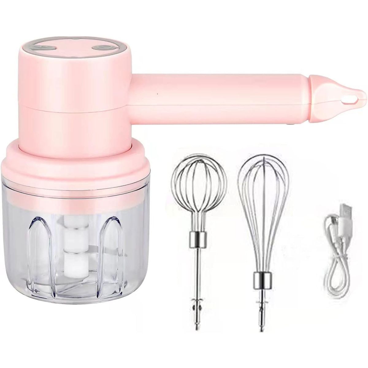 ONE PIXEL - Mini Batidora Electrica De Cocina Portatil Alimentos Inalambrica