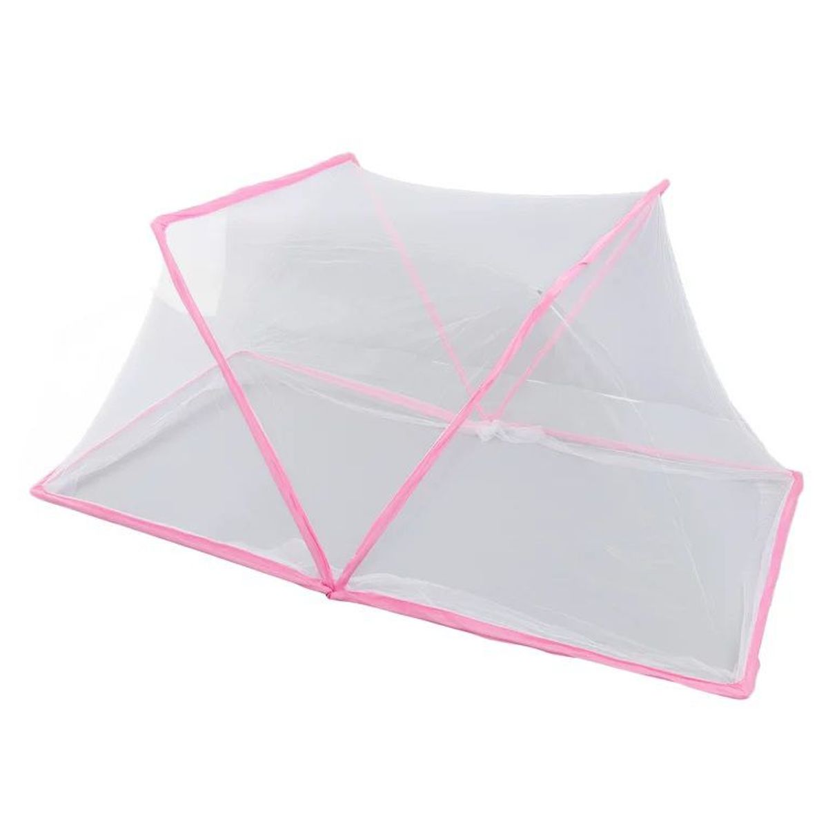 TOLTECA - Toldillo Mosquitero Plegable Para Cama 190x100 Cm Camping