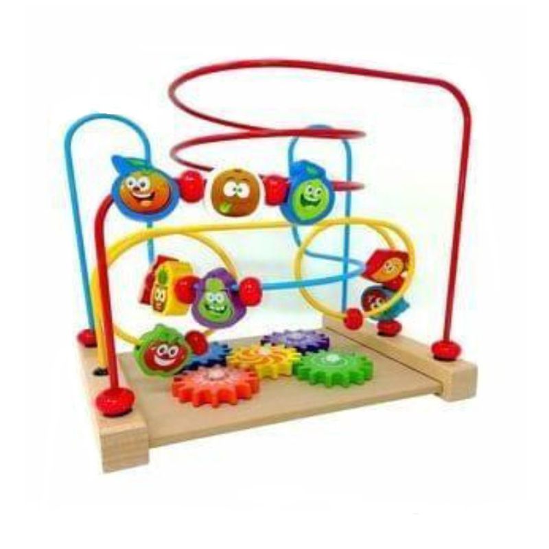 SWISSHOME DR HOFFMAN - JUEGO DE LABERINTOJUEGO DIDACTICO EN MADERA PARA NIÑOS +3 AÑOS