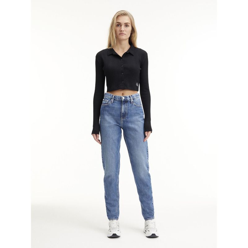 CALVIN KLEIN - Jeans Azul Mom Calvin Klein