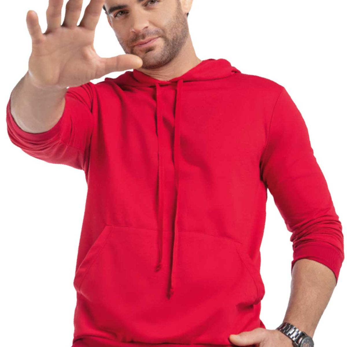 MARKETING PERSONAL - Buzo Hombre Rojo Mp 89754