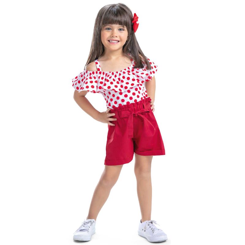 MARKETING PERSONAL - Conjunto Infantil Bebés Rojo Mp 89150