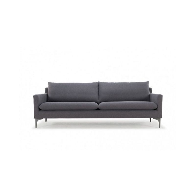 SOFA MARKET - Sofa Kona 2 Puestos Gris Oscuro