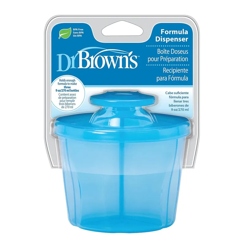DR BROWNS - Dr Browns Portaleche Dispensador De Leche Polvo 3 Divisiones