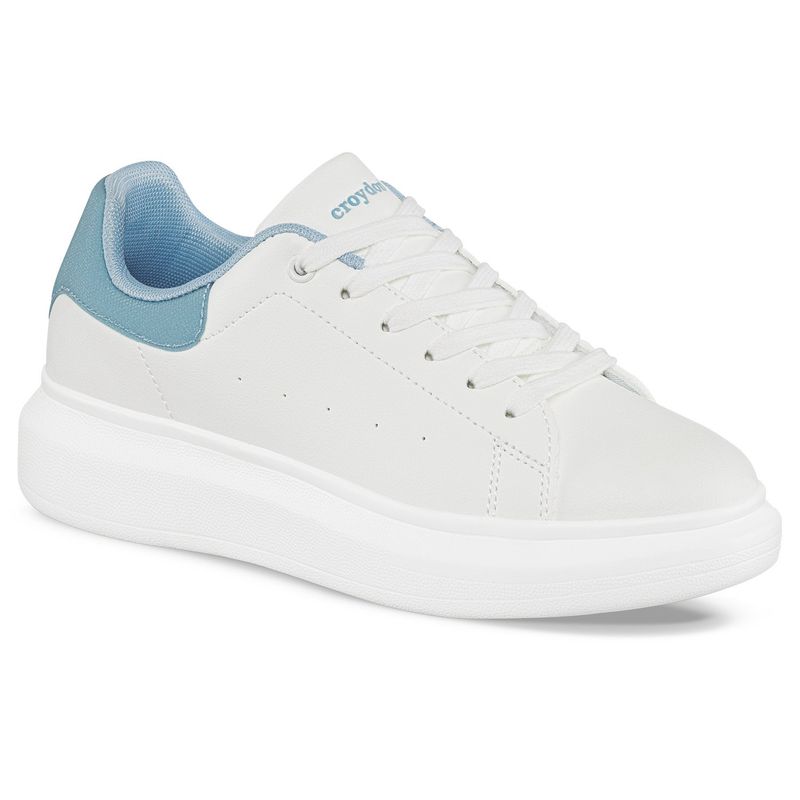 CROYDON - Tenis Katrena 2 Blanco-Azul C para Mujer Croydon