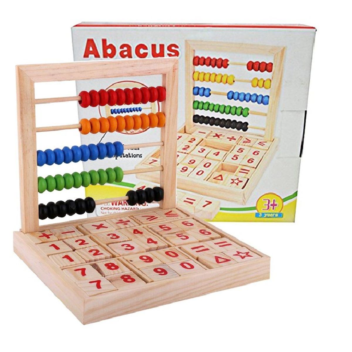 SWISSHOME DR HOFFMAN - JUEGO DE APRENDIZAJE ABACO PARA NIÑOS +3 AÑOS