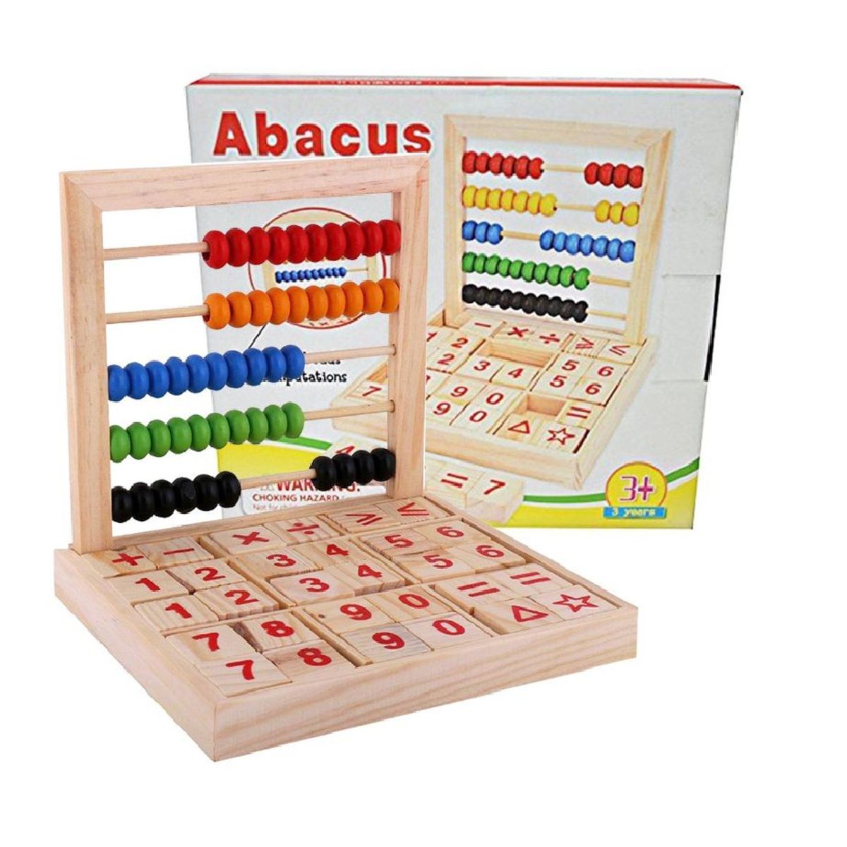 SWISSHOME DR HOFFMAN - JUEGO DE APRENDIZAJE ABACO PARA NIÑOS +3 AÑOS