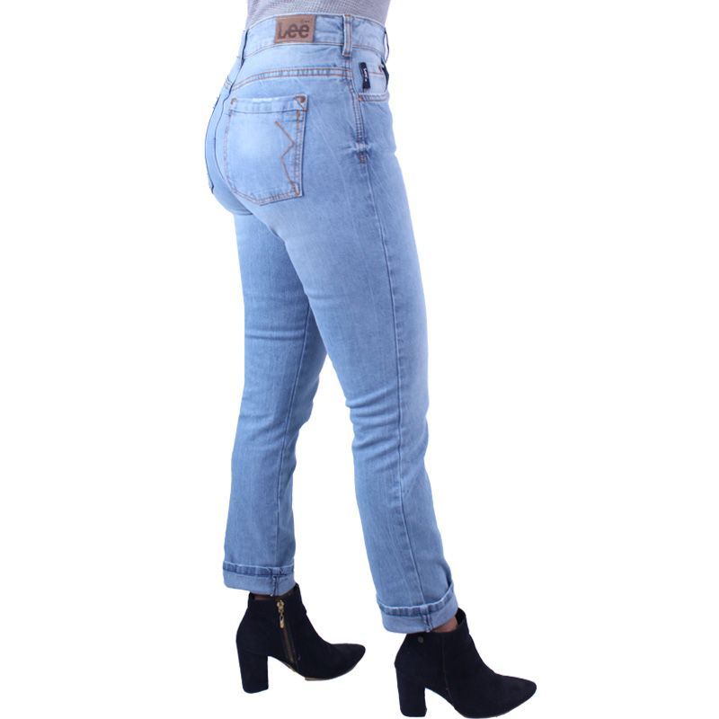 LEC LEE - Jean Skinny para Mujer Tiro medio Lec Lee_.