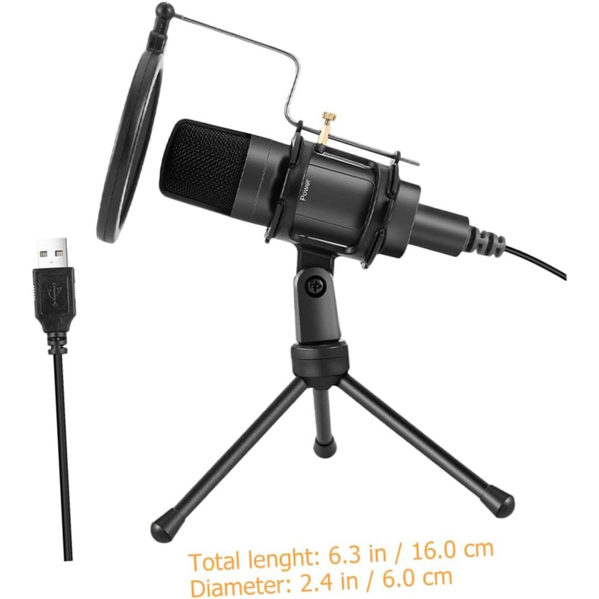 GENERICO - Microfono De Condensador Para Estudio Y Streaming