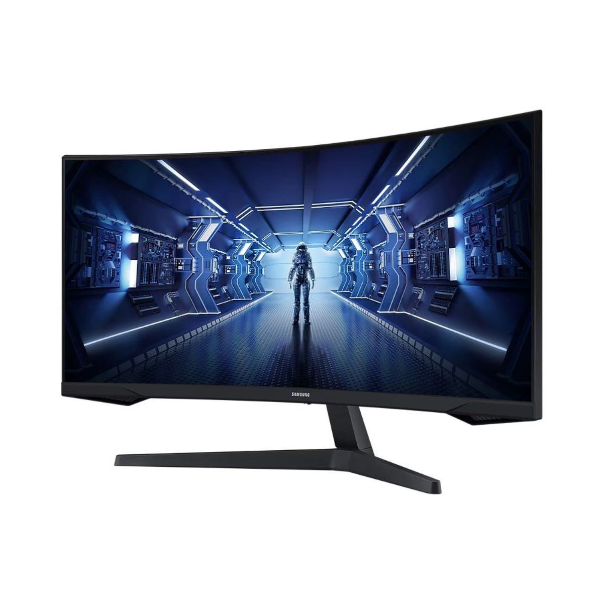 SAMSUNG - Monitor Samsung Curvo 34 Pulgadas  gamer QHD 3440 x 1440 165Hzs